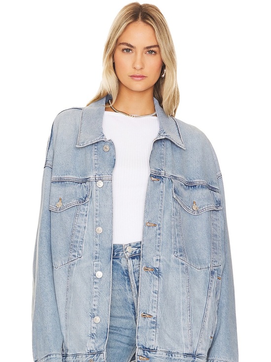 Agolde Jackets & Blazers - Agolde Wayne Oversized Denim Jacket